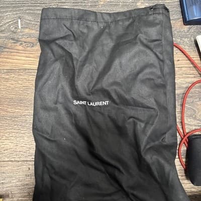 Saint Laurent YSL Sandals Size 37.5 glomer/gold. Cassandra 100 YSL - Thumbnail 9
