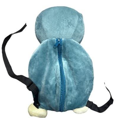 Pokemon Backpack Snorlax Plush Bag with zipper - Thumbnail 2