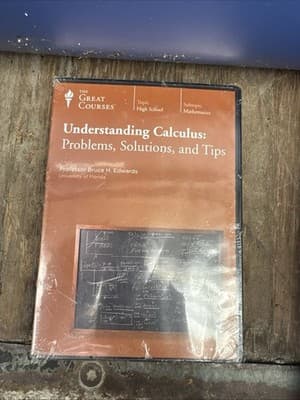 Understanding Calculus : Problems, Solutions, and Tips (2010, DVD) 6 discs New - Image 1