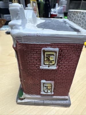 Cobblestone Corners Village Theater Christmas Ceramic Building - Thumbnail 2
