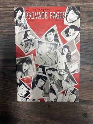 Private Pages Betty Page #1 VG+ 4.5 1992 - Image 1