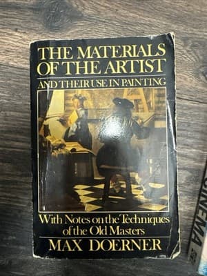 The Materials of the Artist and Their Use in Painting – Max Doerner – Softcover - Image 1