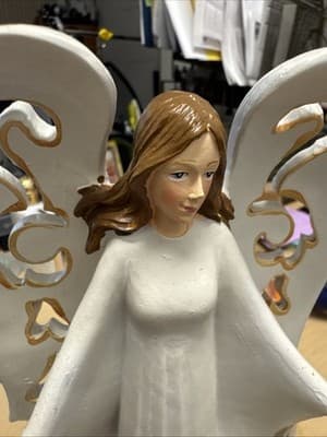 Angel Figurine Jaimy Candle Holder 2004 Beautiful WMG decoration - Thumbnail 2