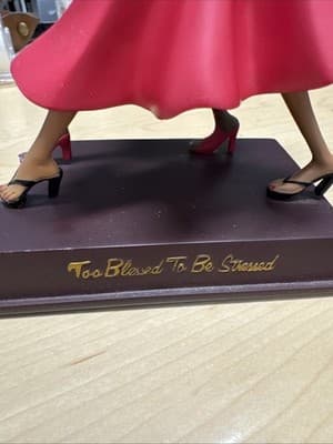 Too Blessed To Be Stressed FTB-03 By Dorothy Allen 2006 African American Figure - Thumbnail 3