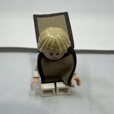 Lego Luke Skywalker Poncho Minifigure Star Wars Used Good Condition sw1086 #19 - Image 1