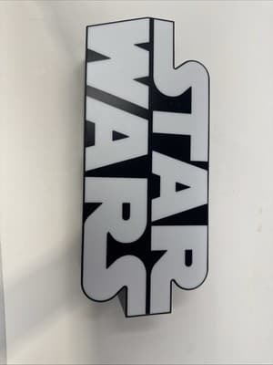 Paladone Star Wars Logo Light, Wall Mountable and Freestanding - Image 1