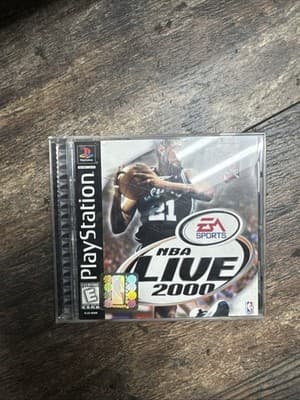 🏀 NBA Live 2000 - Sony PlayStation - - Tim Duncan - Jordan Edition 🎮 - Image 1
