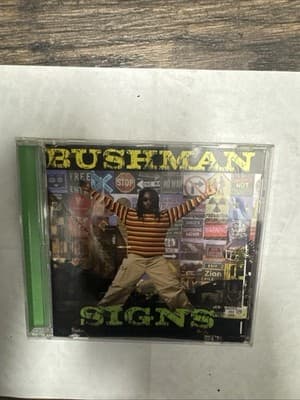 Bushman Signs CD Modern Roots Reggae 2004 with Hit Tracks - Image 1