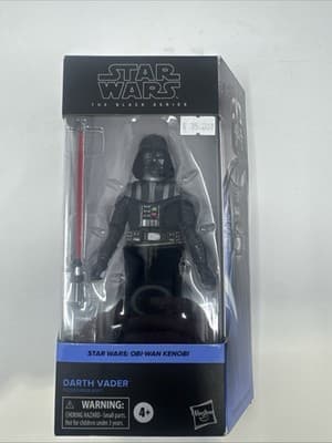 Darth Vader 02 Obi-Wan Kenobi STAR WARS The Black Series Unused NEW MIB - Image 1