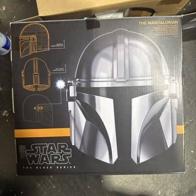 Star Wars Hasbro The Black Series Mandalorian Electronic Helmet - Thumbnail 6
