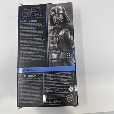 Darth Vader 02 Obi-Wan Kenobi STAR WARS The Black Series Unused NEW MIB - Thumbnail 2