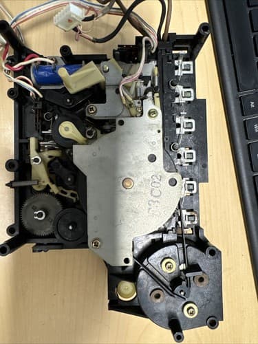 Panasonic RX-F32 BoomBox Parts National RX-F35 Cassette Mechanisms Assembled - Thumbnail 4