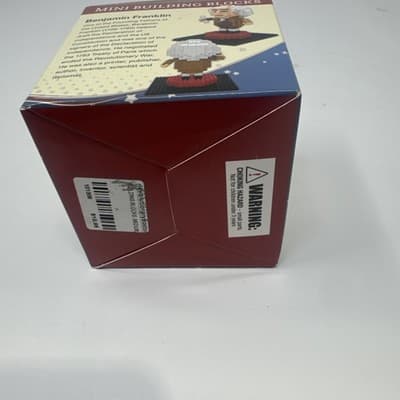 Benjamin Franklin Mini Building Blocks Souvenir 390 Pieces Age 7+ Revolution - Thumbnail 3