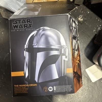 Star Wars Hasbro The Black Series Mandalorian Electronic Helmet - Thumbnail 7