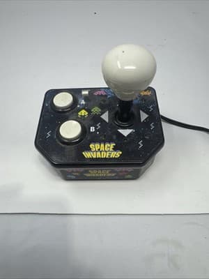 Space Invaders Plug & Play Classic TV Arcade Game Joystick Tested Working - Image 1
