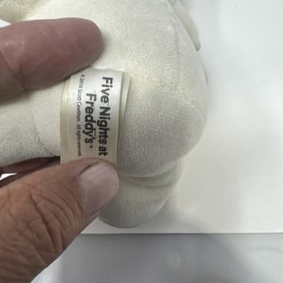 Five Nights at Freddy's Mangle Plush Stuffed Animal White Pink Fox Toy - Thumbnail 3