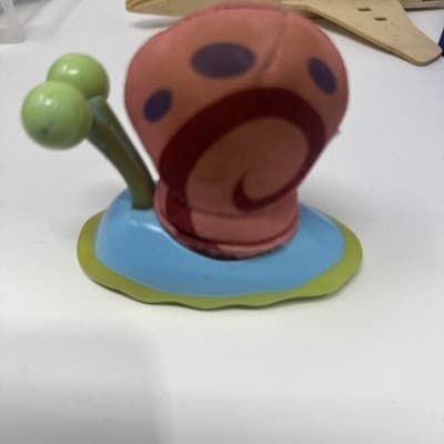 Burger King Spongebob Squarepants The Movie Gary The Snail Plush Racer Toy 2004 - Image 1