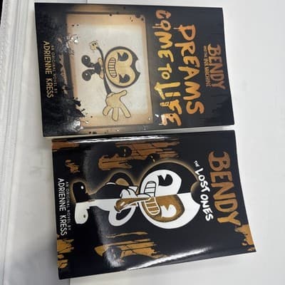 Bendy And The Ink Machine The Lost Ones Book Lot By Adrienne Kress Paperback 📚 - Image 1