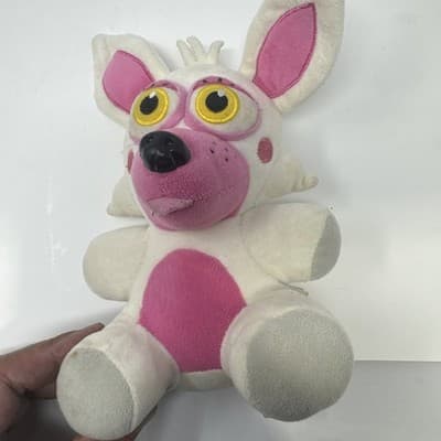 Five Nights at Freddy's Mangle Plush Stuffed Animal White Pink Fox Toy - Thumbnail 2