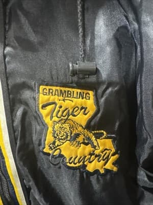 Vintage 90s Grambling State Tigers Starter Style Jacket - Thumbnail 2