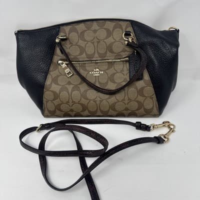 Coach Signature Prairie bag KHAKI/BLACK Multi - Thumbnail 2