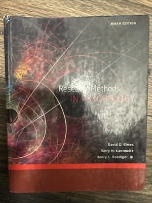 Research Methods in Psychology 9th Edition, C21-82165 - Image 1