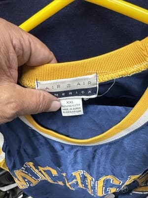Michigan Wolverines #33 AmNCAA Basketball Size XXL Jersey And Shorts - Thumbnail 4