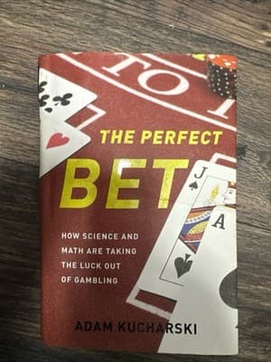 2016 THE PERFECT BET by Adam Kucharski HC/DJ VF/FVF 2nd basic Books - Image 1