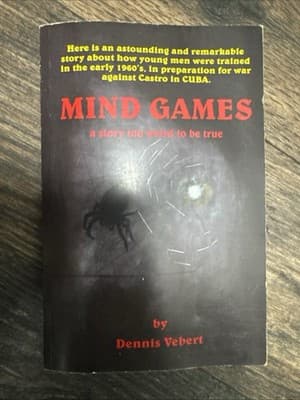 MIND GAMES BOOK BY Dennis Veber , Signed - Image 1