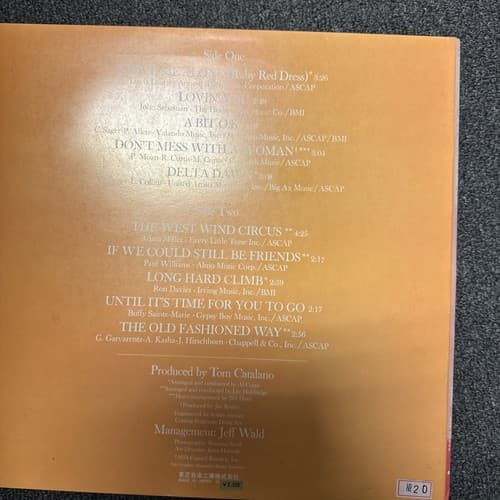 HELEN REDDY LONG HARD CLIMB - CAPITOL ECP-80869 Japan LP - Thumbnail 2