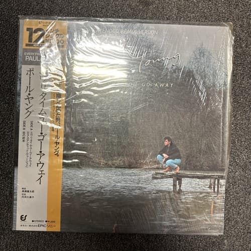 PAUL YOUNG / EVERY TIME YOU GP AWAY 12-3P-609 JAPAN 12” w/OBI 75070 - Image 1