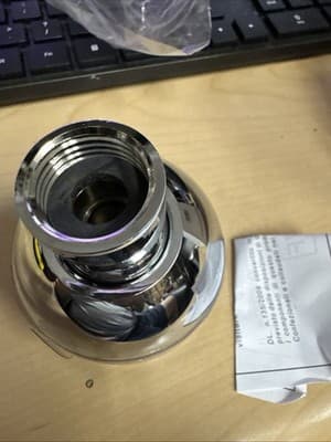 Paffoni Montana single-mode ABS shower head in chrome - Thumbnail 6