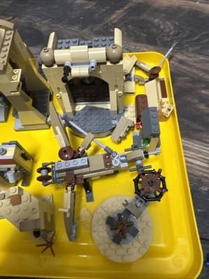 LEGO Star Wars Boba Fett's Throne Room 75326 Set Pieces Parts Incomplite - Thumbnail 11