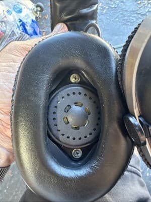 VINTAGE Pioneer SE-305 Stereo Headphones Good Tested Working 1970s "Coconuts" - Thumbnail 4