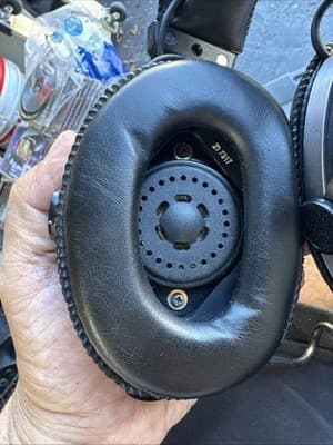 VINTAGE Pioneer SE-305 Stereo Headphones Good Tested Working 1970s "Coconuts" - Thumbnail 3