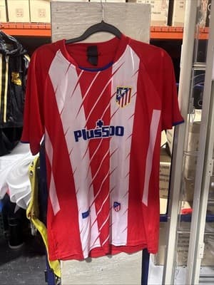 Atletico Madrid 2018-2019 Home Soccer Jersey Spain Nike Football Shirt Men’s M - Image 1