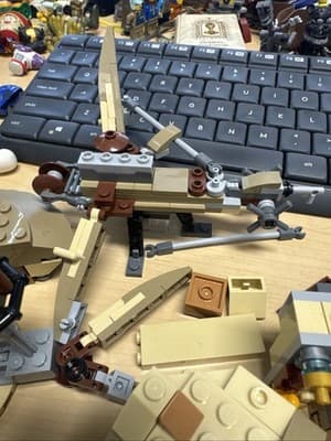 LEGO Star Wars Boba Fett's Throne Room 75326 Set Pieces Parts Incomplite - Thumbnail 9
