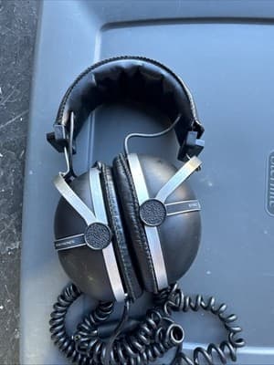 VINTAGE Pioneer SE-305 Stereo Headphones Good Tested Working 1970s "Coconuts" - Thumbnail 2