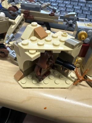 LEGO Star Wars Boba Fett's Throne Room 75326 Set Pieces Parts Incomplite - Thumbnail 7