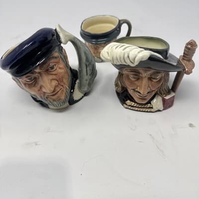 ROYAL DOULTON & CO.Aramis, Capt Ahab , And One More - Image 1