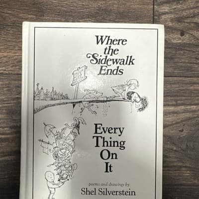 Where The Sidewalk Ends Everything On It By Shel Silverstein Hardcover 2016 - Image 1