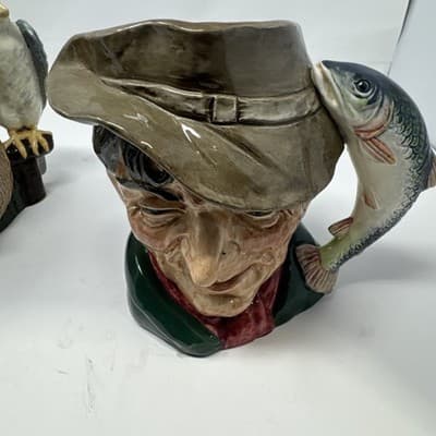 3 1958 Royal Doulton Toby Mugs Large New - Thumbnail 6