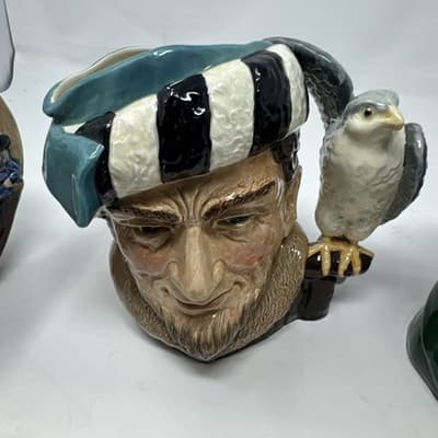 3 1958 Royal Doulton Toby Mugs Large New - Thumbnail 4