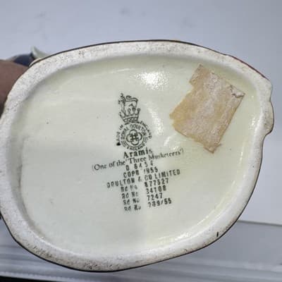 ROYAL DOULTON & CO.Aramis, Capt Ahab , And One More - Thumbnail 6