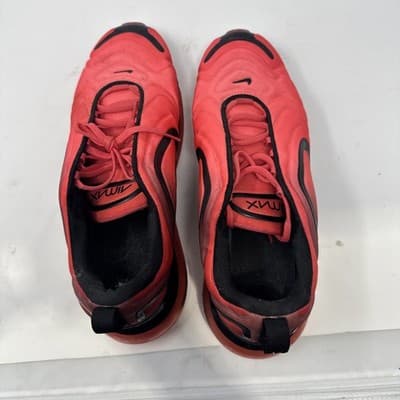 Nike Air Max 720 Size 10 Bright/Crimson Black Cramoisi Vif/Glow AO2924 600 - Thumbnail 6