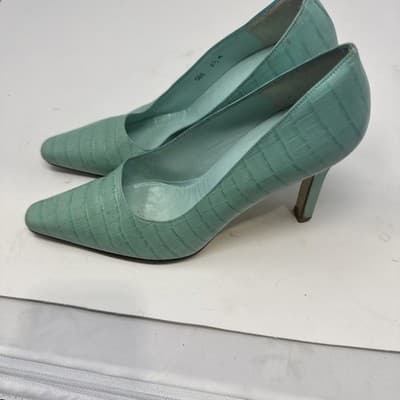 Women Charles Jourdan High Heels Size 6.5 Leather - Thumbnail 2