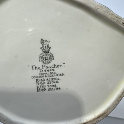 3 1958 Royal Doulton Toby Mugs Large New - Thumbnail 7