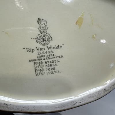 3 1958 Royal Doulton Toby Mugs Large New - Thumbnail 3