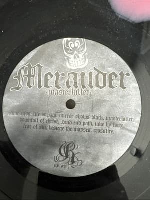 Merauder/Master Killer Record Lp - Thumbnail 7