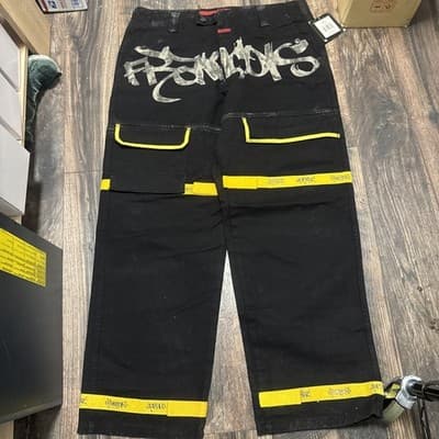 MARITHE+FRANCOIS GIRBAUD Shuttle Pants black New 38 - Thumbnail 2